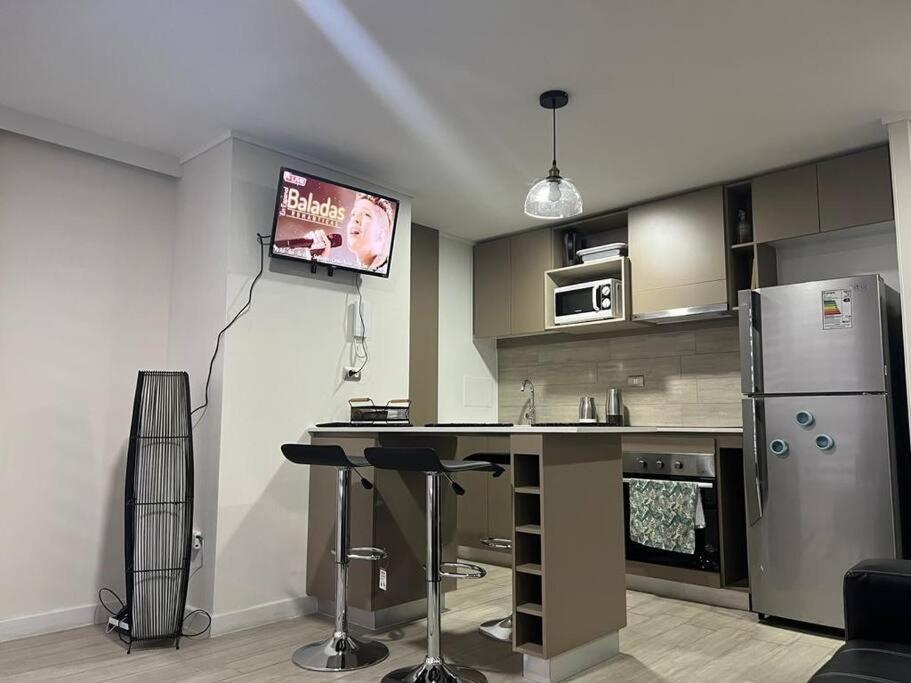 Depto Nuevo En Santiago Apartment ภายนอก รูปภาพ